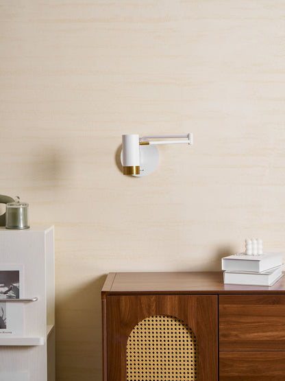 Ridge Arm Wall Lamp - Adjustable Angle & Energy-Efficient LED Lighting