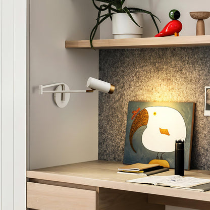 Ridge Arm Wall Lamp - Adjustable Angle & Energy-Efficient LED Lighting