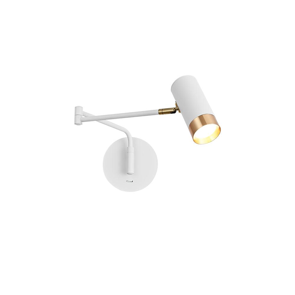 Ridge Arm Wall Lamp - Adjustable Angle & Energy-Efficient LED Lighting