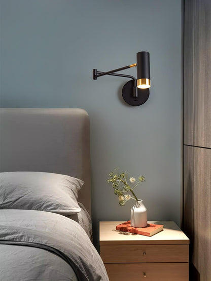 Ridge Arm Wall Lamp - Adjustable Angle & Energy-Efficient LED Lighting