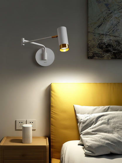 Ridge Arm Wall Lamp - Adjustable Angle & Energy-Efficient LED Lighting