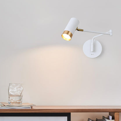 Ridge Arm Wall Lamp - Adjustable Angle & Energy-Efficient LED Lighting