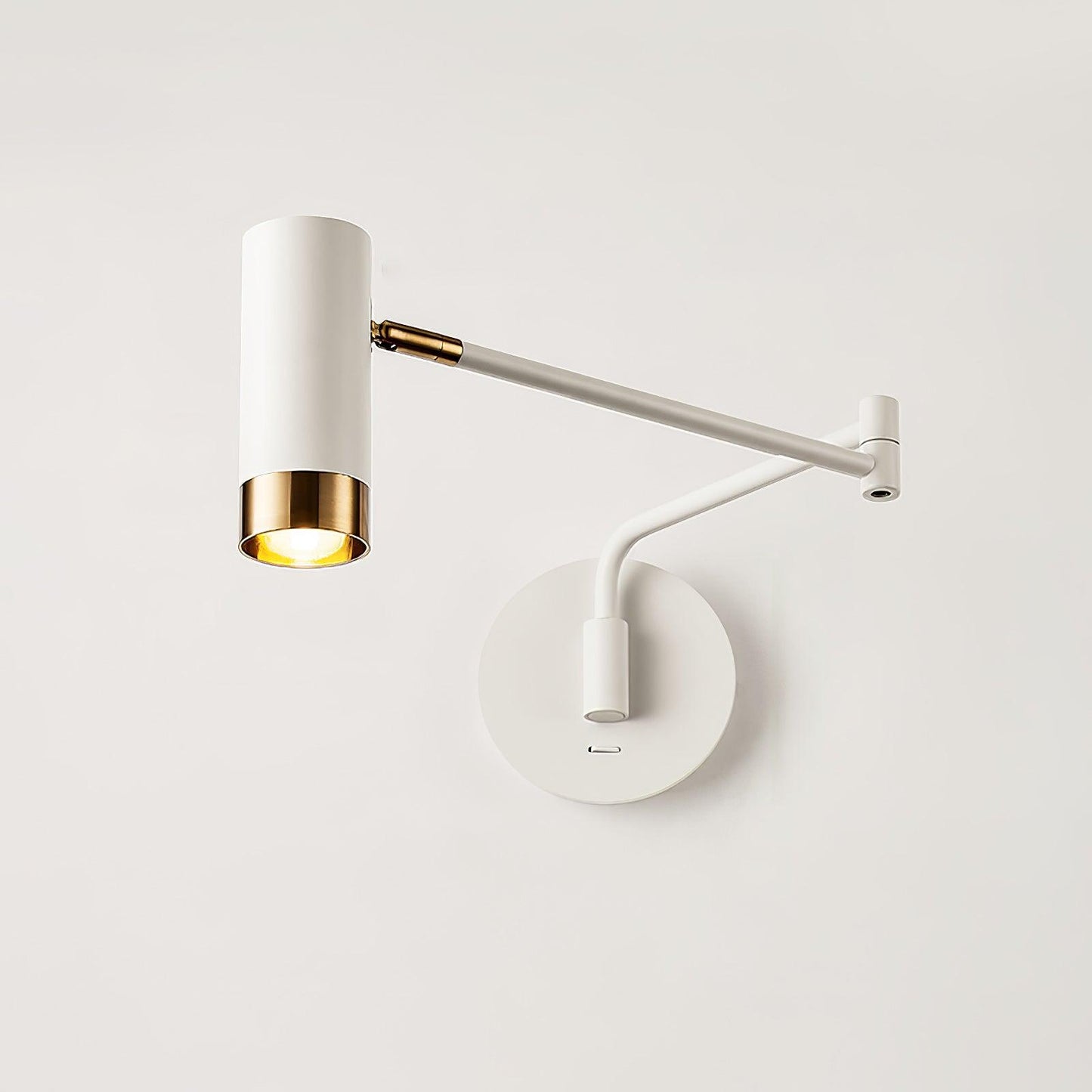 Ridge Arm Wall Lamp - Adjustable Angle & Energy-Efficient LED Lighting