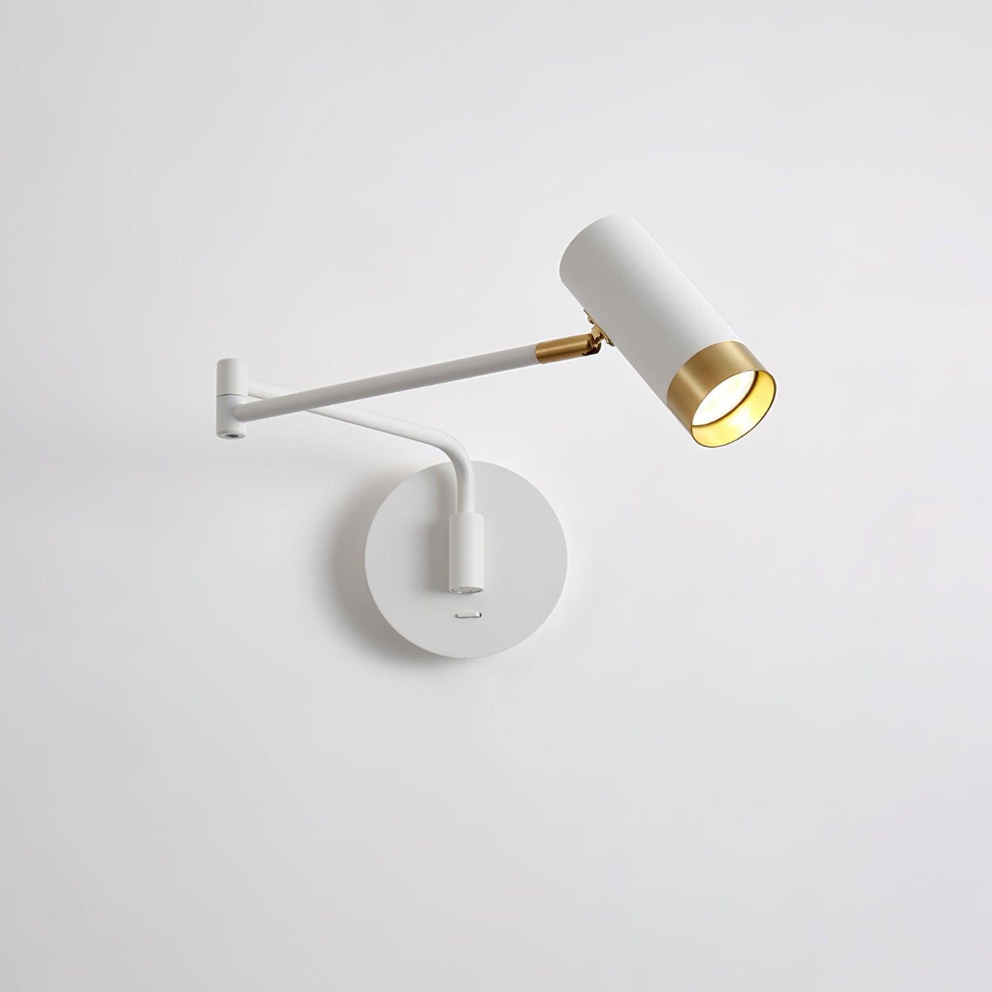 Ridge Arm Wall Lamp - Adjustable Angle & Energy-Efficient LED Lighting