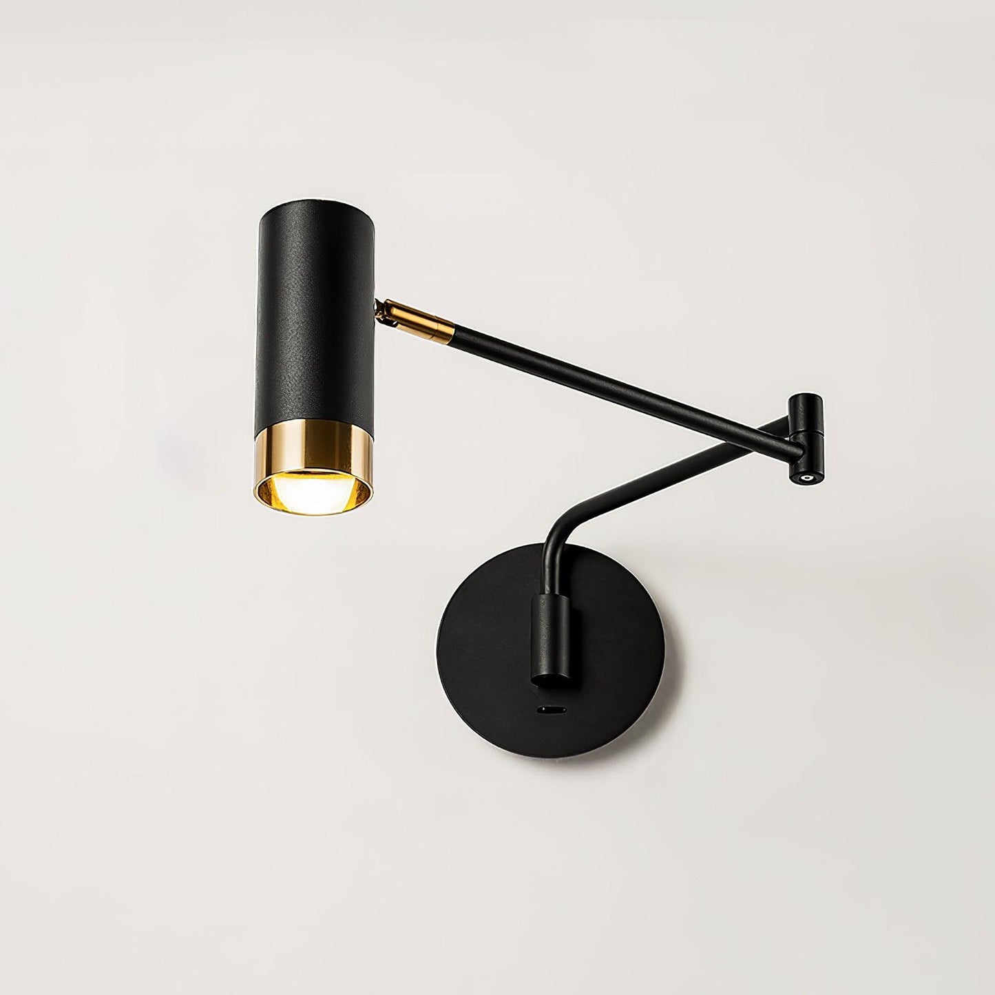 Ridge Arm Wall Lamp - Adjustable Angle & Energy-Efficient LED Lighting