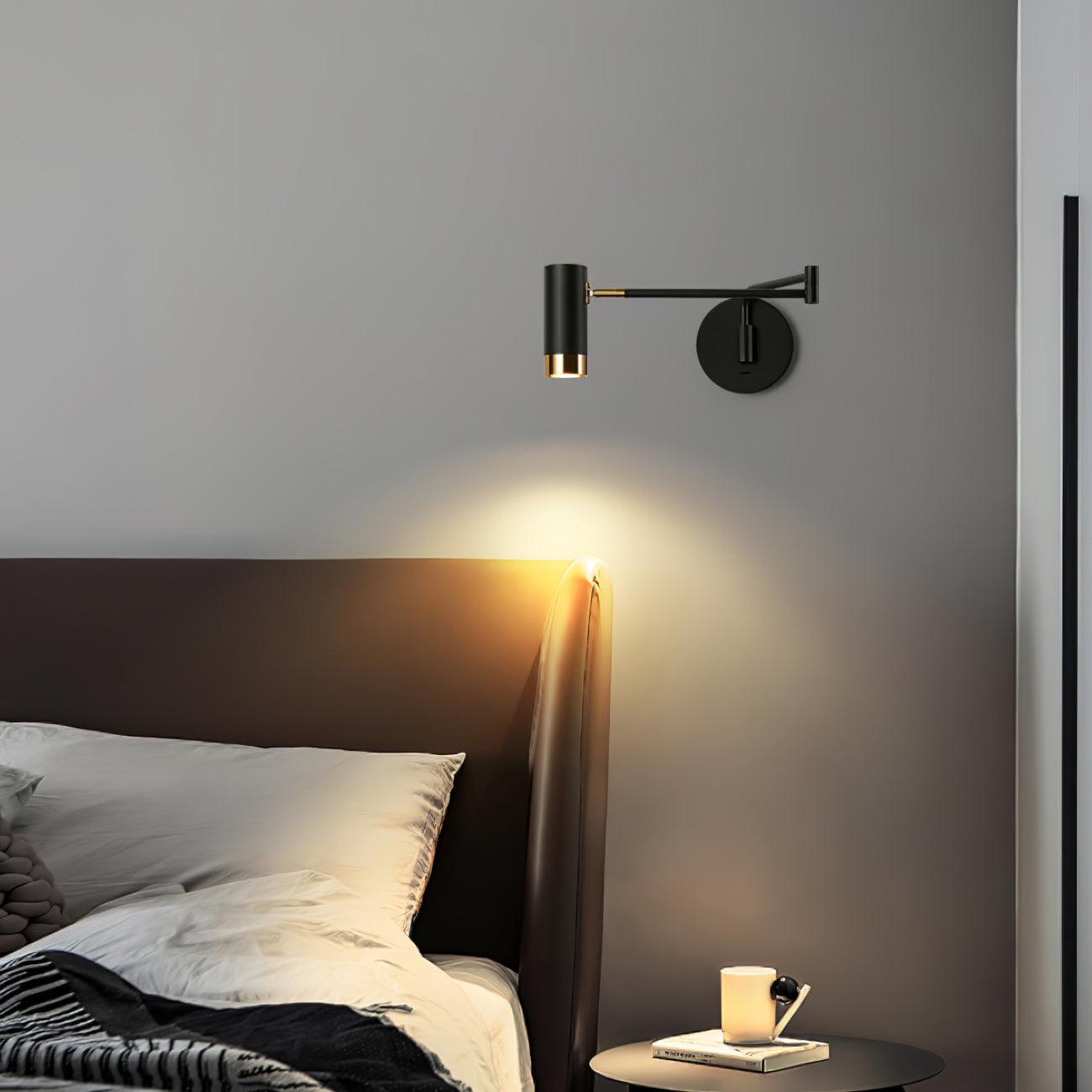 Ridge Arm Wall Lamp - Adjustable Angle & Energy-Efficient LED Lighting