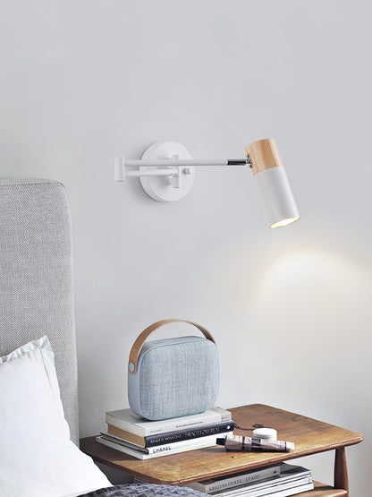 Ridge Arm Wall Lamp - Adjustable Angle & Energy-Efficient LED Lighting