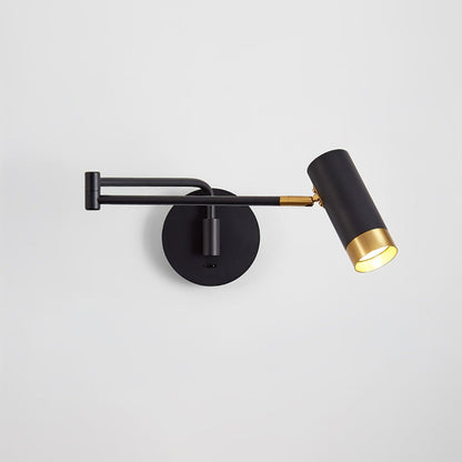 Ridge Arm Wall Lamp - Adjustable Angle & Energy-Efficient LED Lighting
