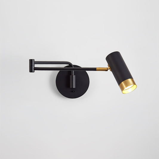 Ridge Arm Wall Lamp - Adjustable Angle & Energy-Efficient LED Lighting