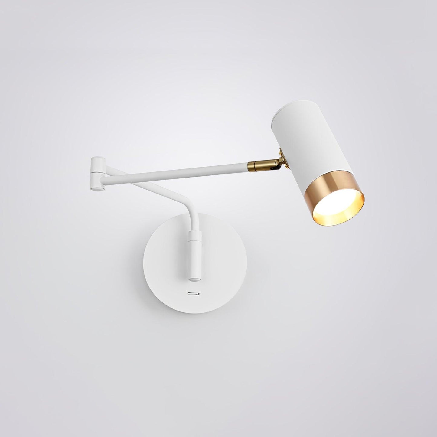 Ridge Arm Wall Lamp - Adjustable Angle & Energy-Efficient LED Lighting