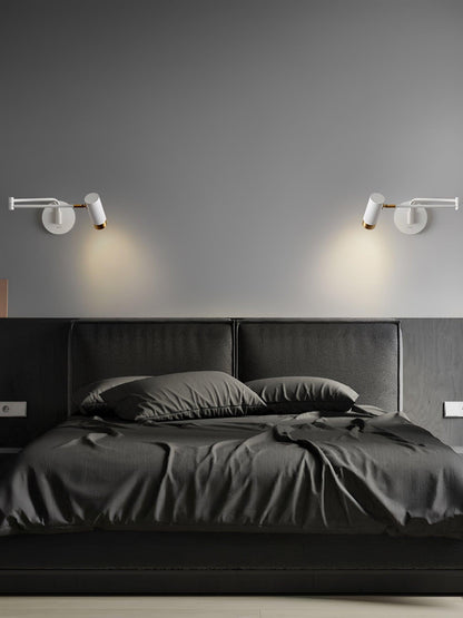 Ridge Arm Wall Lamp - Adjustable Angle & Energy-Efficient LED Lighting
