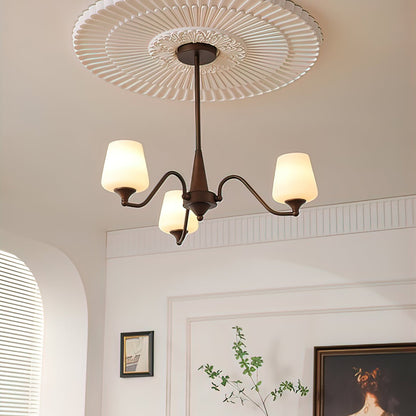 Ridge Chandelier - Elegant Lighting Fixture with Adjustable Height & L