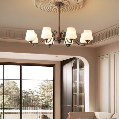 Ridge Chandelier - Elegant Lighting Fixture with Adjustable Height & L