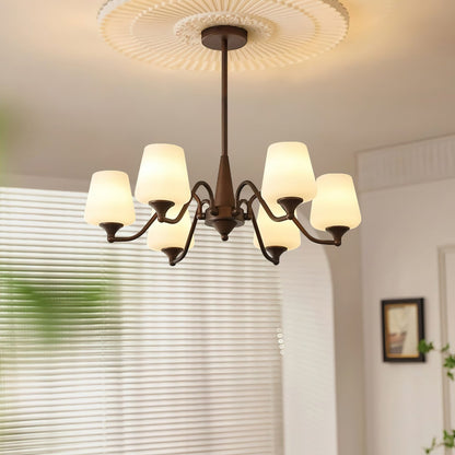 Ridge Chandelier - Elegant Lighting Fixture with Adjustable Height & L