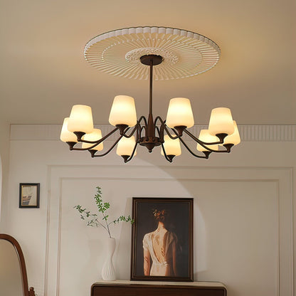 Ridge Chandelier - Elegant Lighting Fixture with Adjustable Height & L