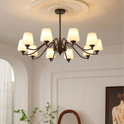 Ridge Chandelier - Elegant Lighting Fixture with Adjustable Height & L