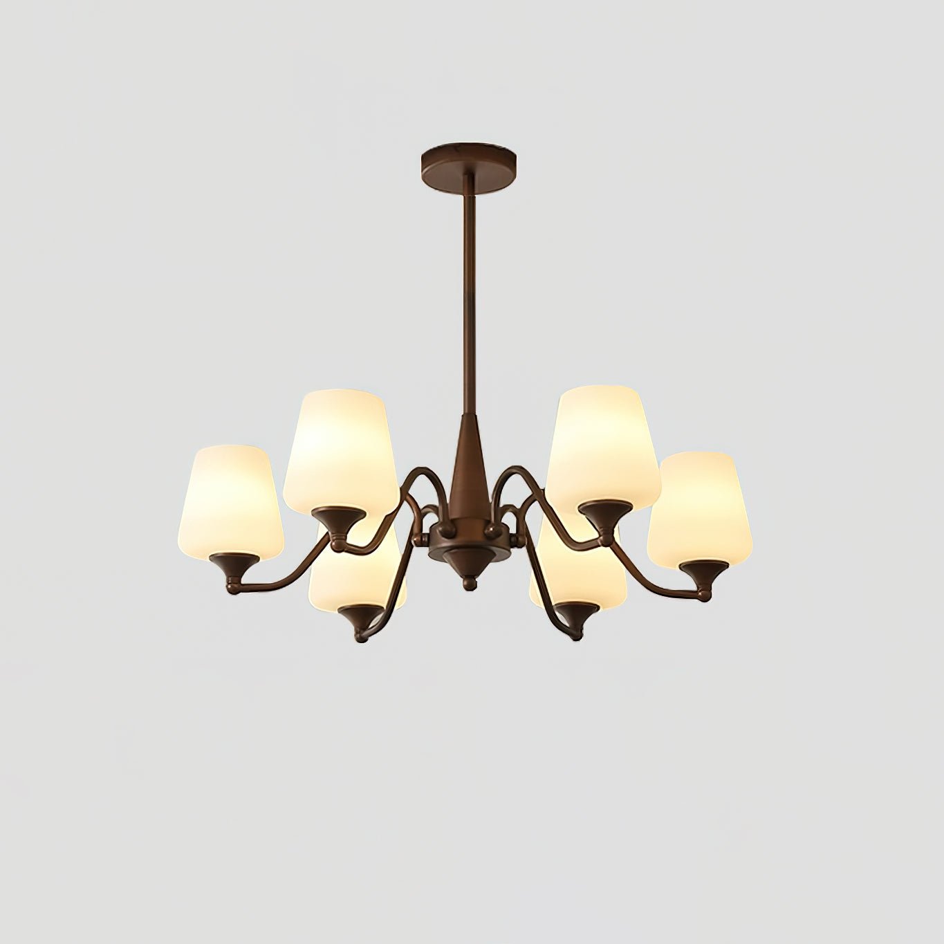 Ridge Chandelier - Elegant Lighting Fixture with Adjustable Height & L