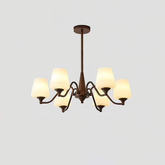 Ridge Chandelier - Elegant Lighting Fixture with Adjustable Height & L
