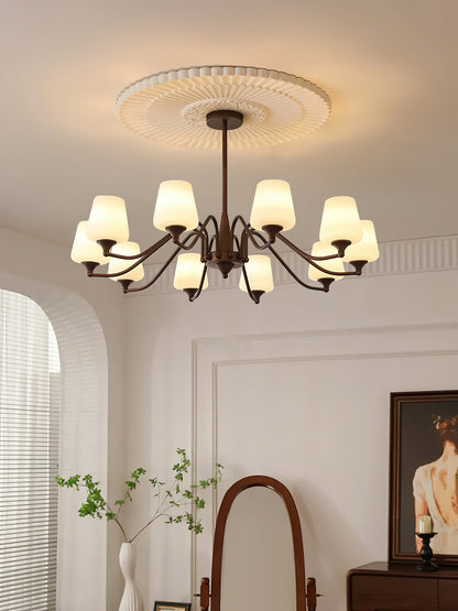 Ridge Chandelier - Elegant Lighting Fixture with Adjustable Height & L
