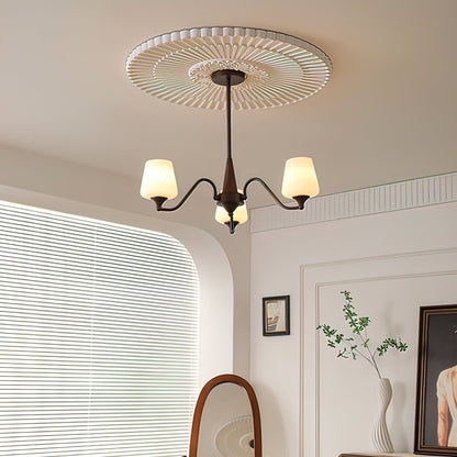 Ridge Chandelier - Elegant Lighting Fixture with Adjustable Height & L