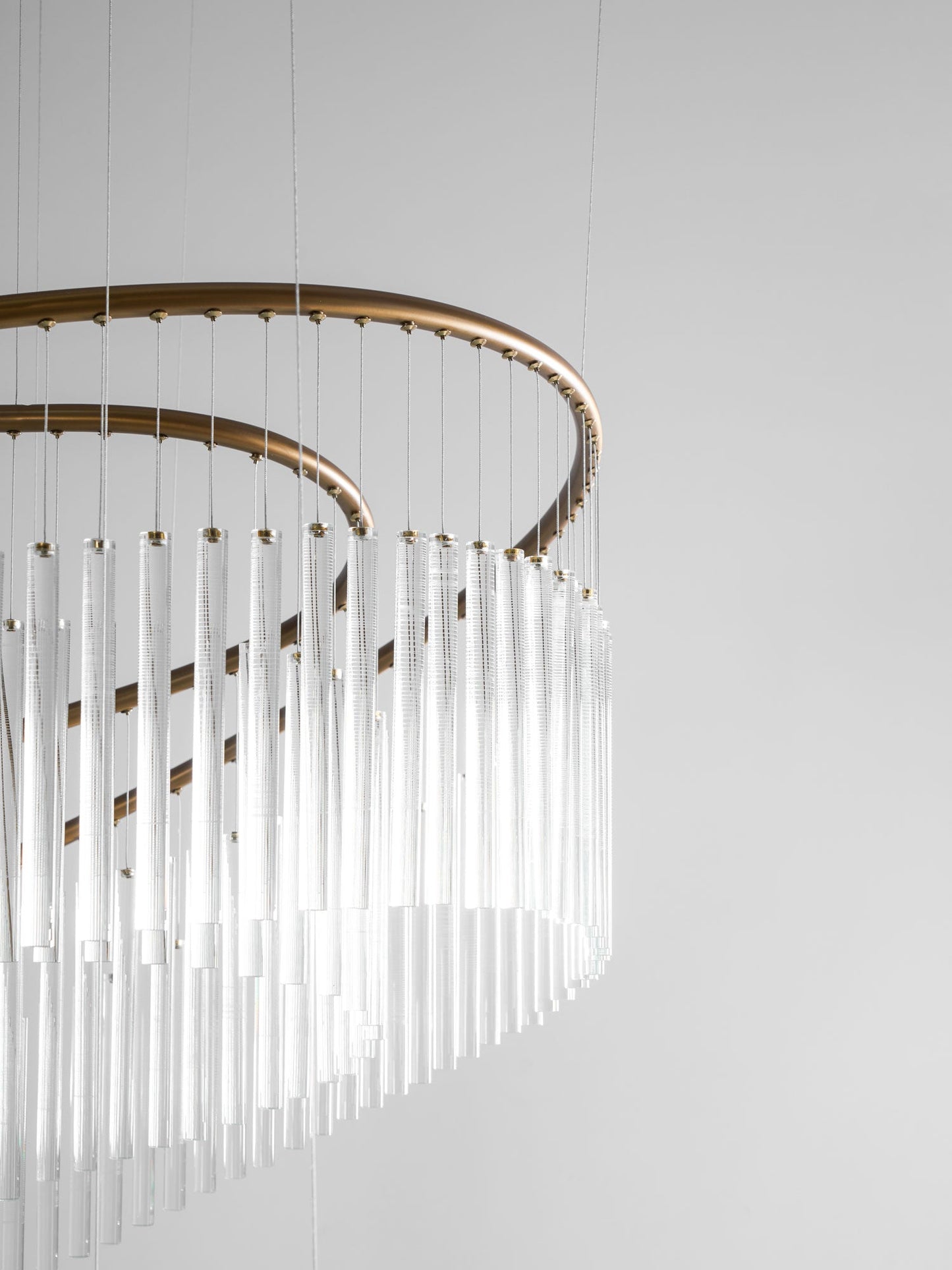 Rivella Cascade Fringe Chandelier - Elegant Design with Adjustable Hei