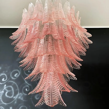 Rosalind Modern Glass Chandelier - Elegant Design with Adjustable Heig