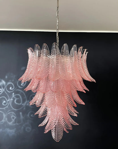 Rosalind Modern Glass Chandelier - Elegant Design with Adjustable Heig