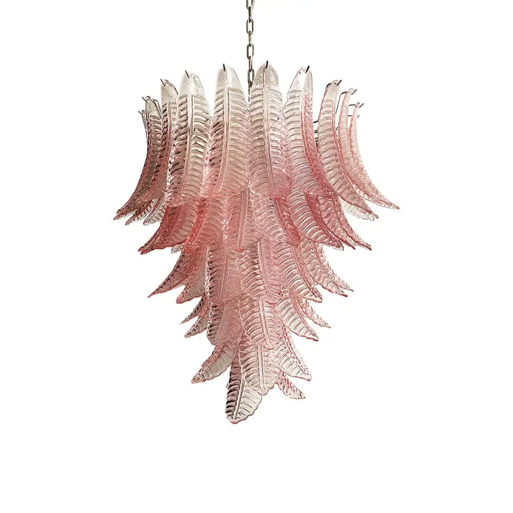 Rosalind Modern Glass Chandelier - Elegant Design with Adjustable Heig