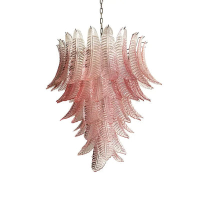 Rosalind Modern Glass Chandelier - Elegant Design with Adjustable Heig