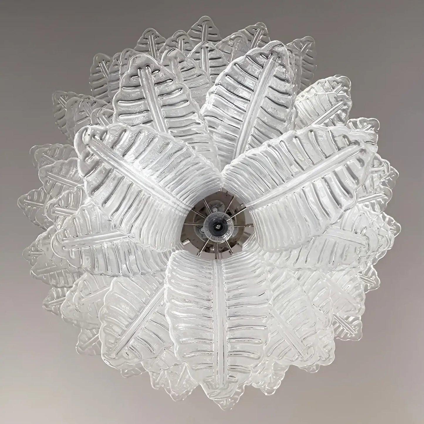 Rosalind Clear Glass Chandelier - Elegant Design with Adjustable Heigh