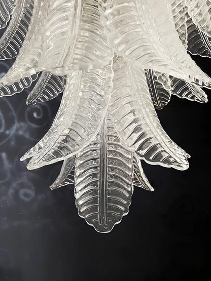 Rosalind Clear Glass Chandelier - Elegant Design with Adjustable Heigh
