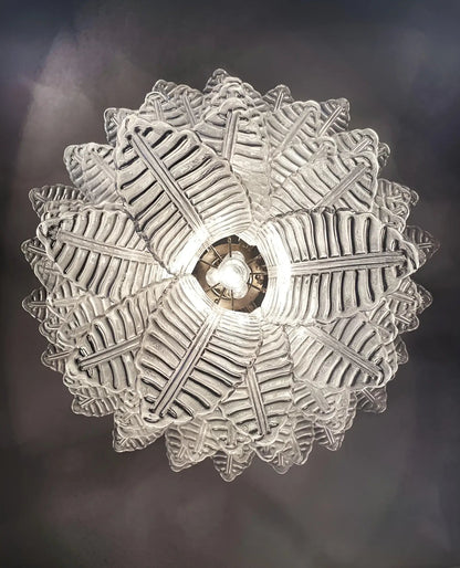 Rosalind Clear Glass Chandelier - Elegant Design with Adjustable Heigh