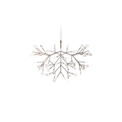 Rose Gold Firefly LED Chandelier - Dimmable, Energy-Efficient Lighting