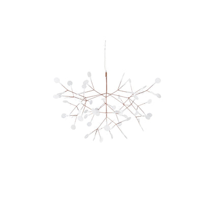 Rose Gold Firefly LED Chandelier - Dimmable, Energy-Efficient Lighting