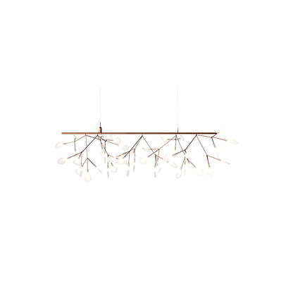 Rose Gold Firefly LED Chandelier - Dimmable, Energy-Efficient Lighting