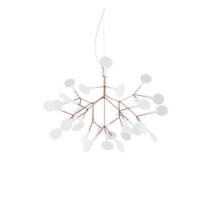 Rose Gold Firefly LED Chandelier - Dimmable, Energy-Efficient Lighting