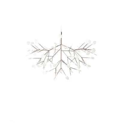 Rose Gold Firefly LED Chandelier - Dimmable, Energy-Efficient Lighting