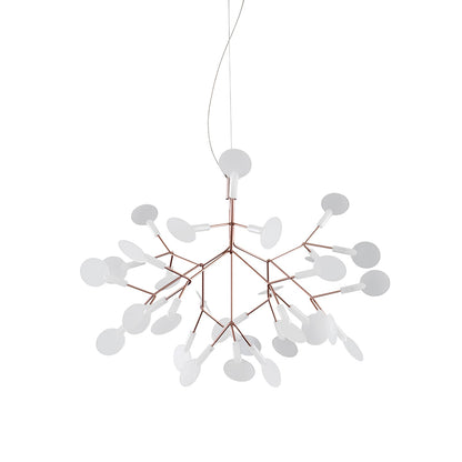 Rose Gold Firefly LED Chandelier - Dimmable, Energy-Efficient Lighting