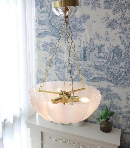 Elegant Rosehill Chandelier - Adjustable Brightness, Crystal Accents
