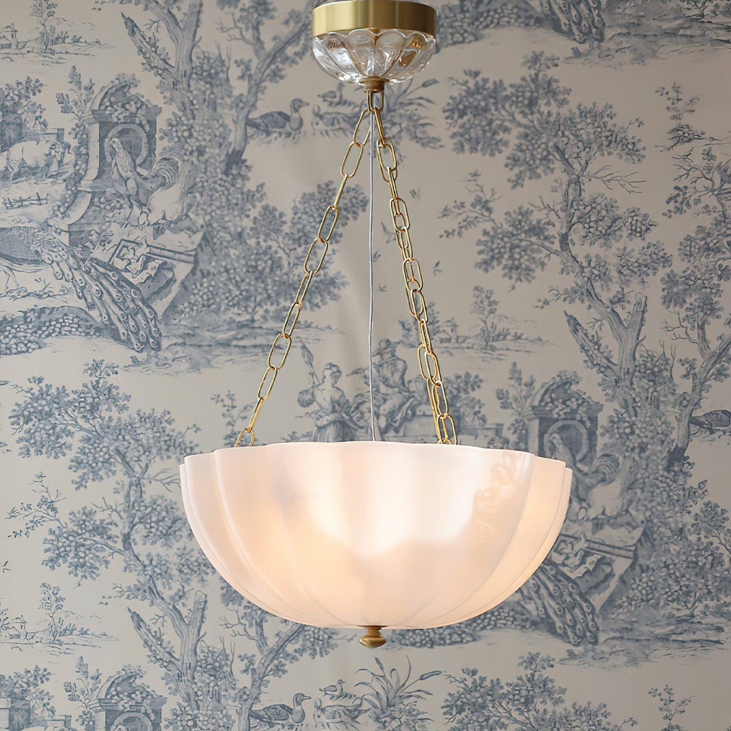 Elegant Rosehill Chandelier - Adjustable Brightness, Crystal Accents