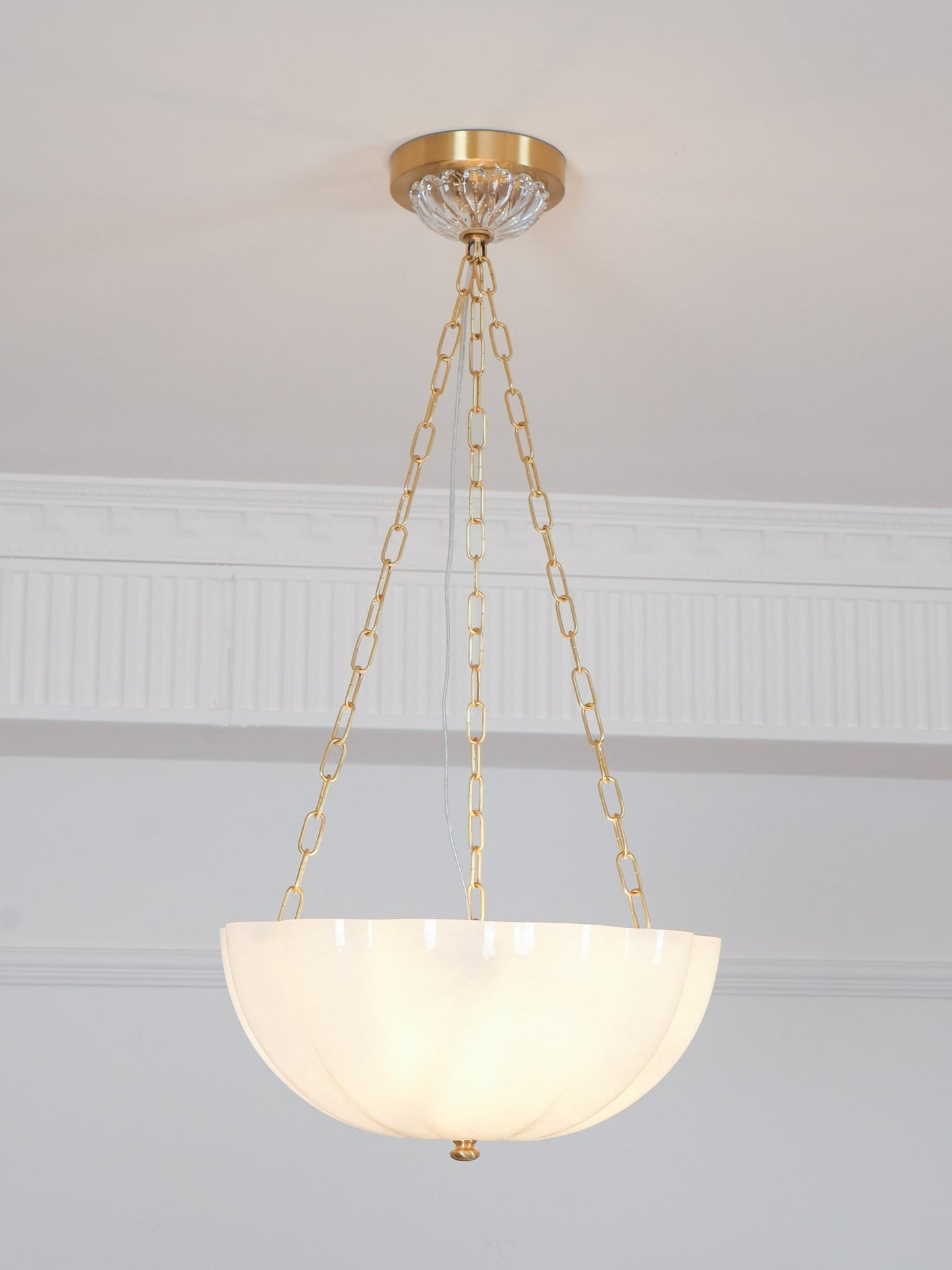 Elegant Rosehill Chandelier - Adjustable Brightness, Crystal Accents