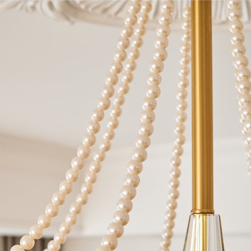 Rosemarie Bloom Crystal Chandelier - Elegant Design, Adjustable Height