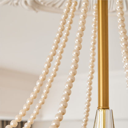 Rosemarie Bloom Crystal Chandelier - Elegant Design, Adjustable Height