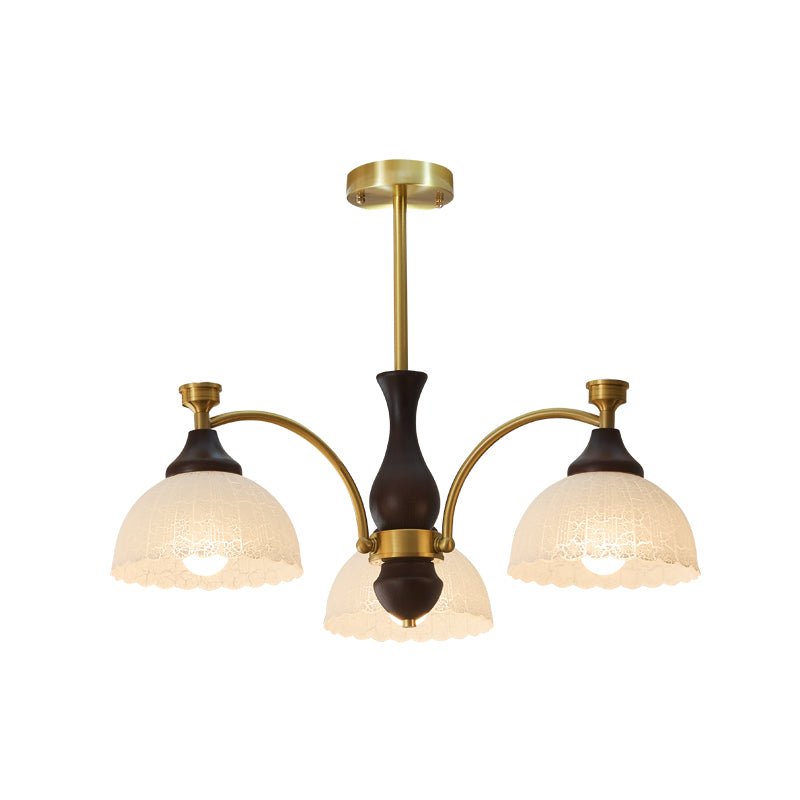 Rosetta Chandelier - Elegant Crystal Lighting with Adjustable Brightne