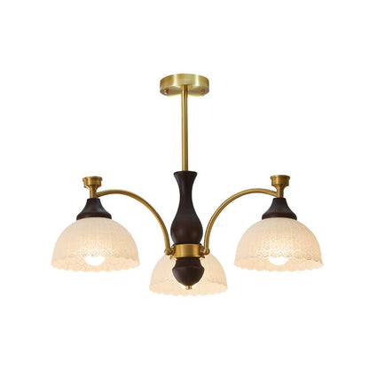 Rosetta Chandelier - Elegant Crystal Lighting with Adjustable Brightne
