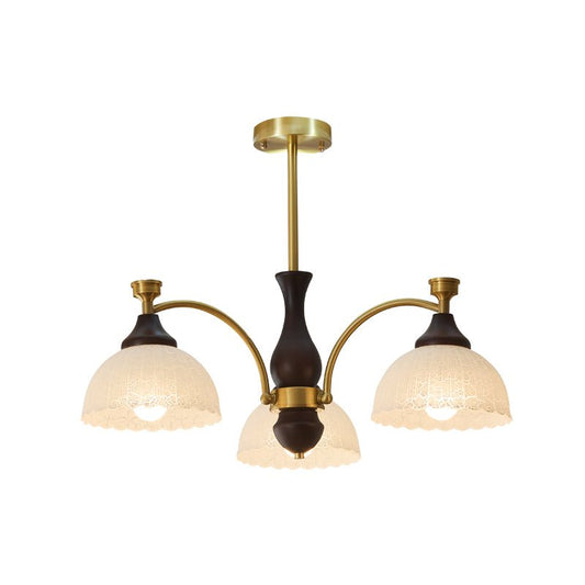 Rosetta Chandelier - Elegant Crystal Lighting with Adjustable Brightne