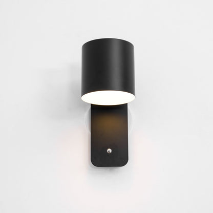 Rotatable Rechargeable Wall Lamp with Adjustable Brightness and USB Ch