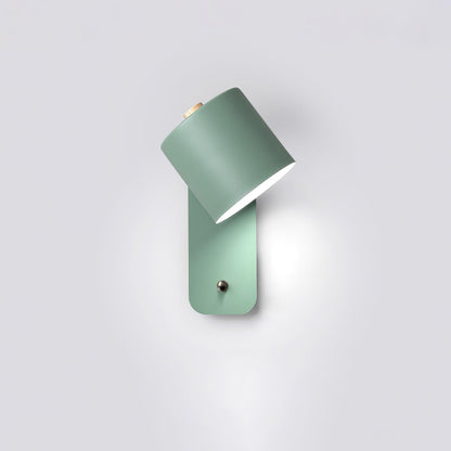 Rotatable Rechargeable Wall Lamp with Adjustable Brightness and USB Ch