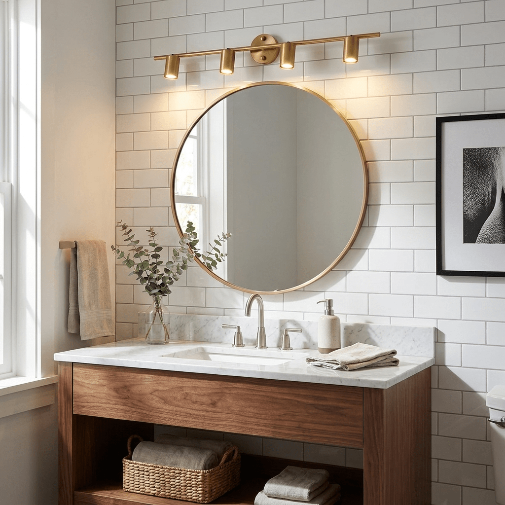Adjustable Rotatable Spotlight Wall Light with Energy-Efficient LED