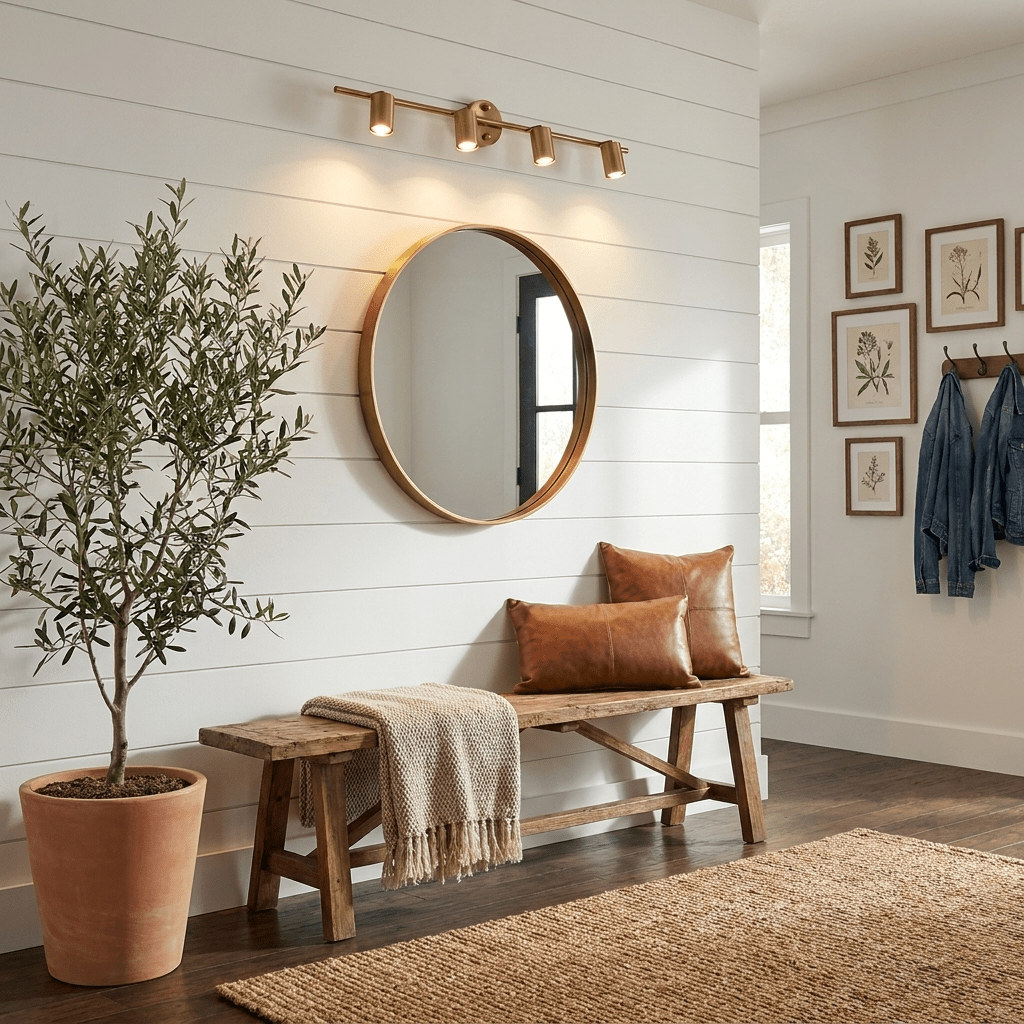 Adjustable Rotatable Spotlight Wall Light with Energy-Efficient LED